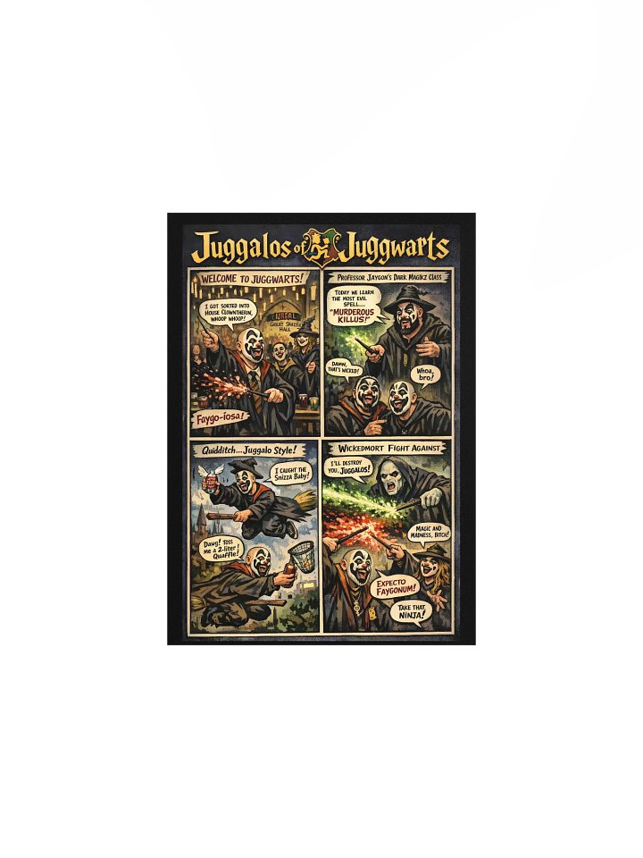 🪄 Juggalos of Juggwarts – 5x7 Matte Poster product image (1)