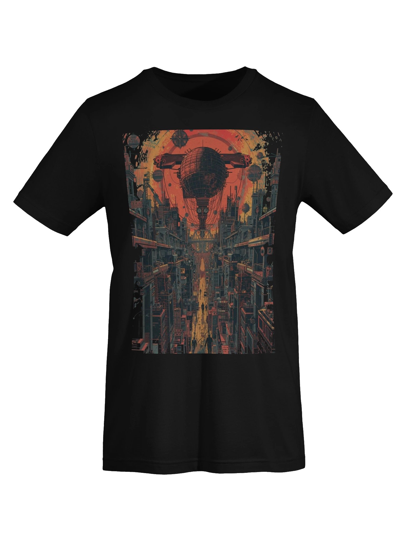 Dystopian Skyline Lightweight T-Shirt product image (4)