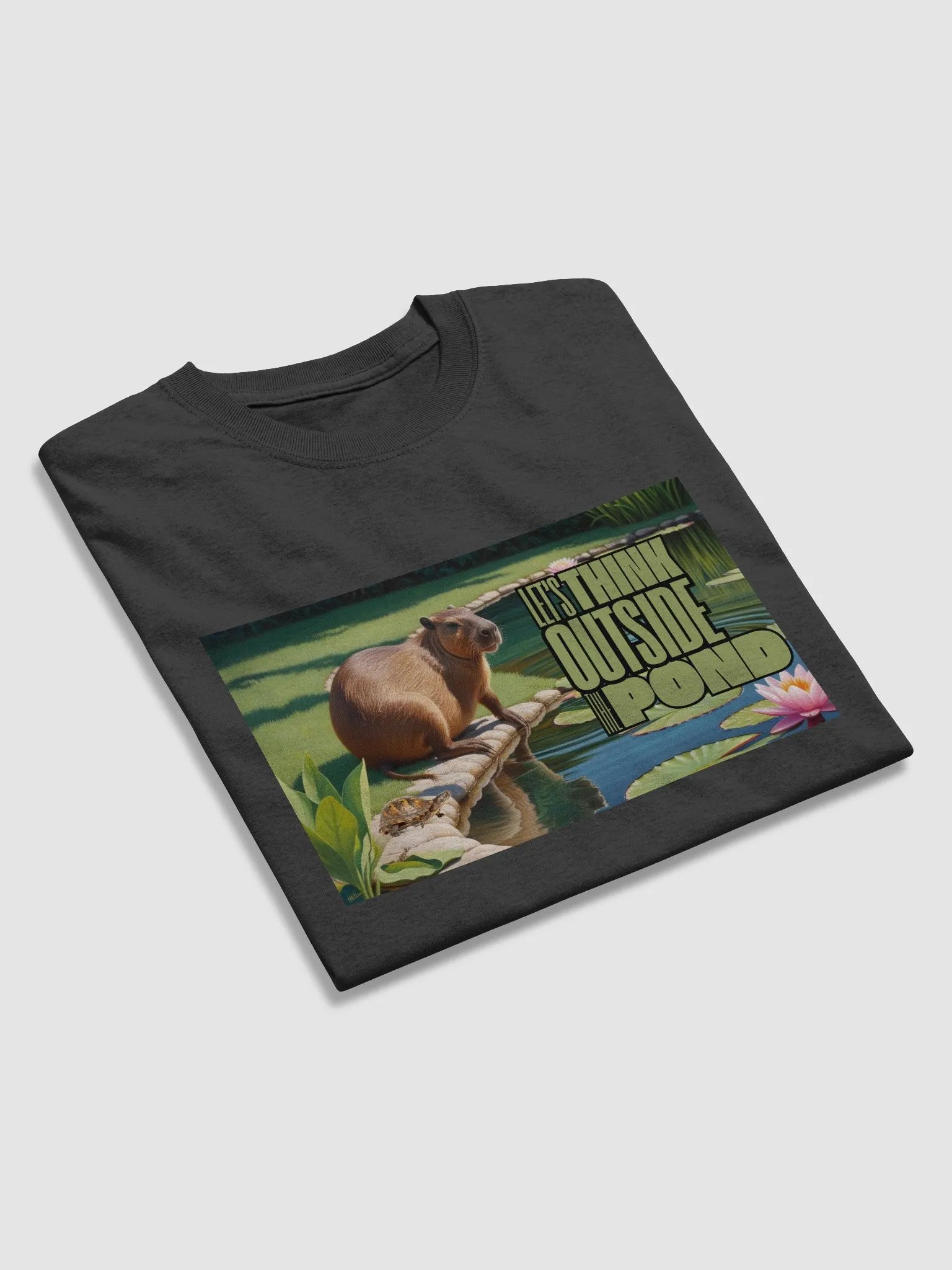 Thinking Outside the Pond Heavyweight Tee product image (3)