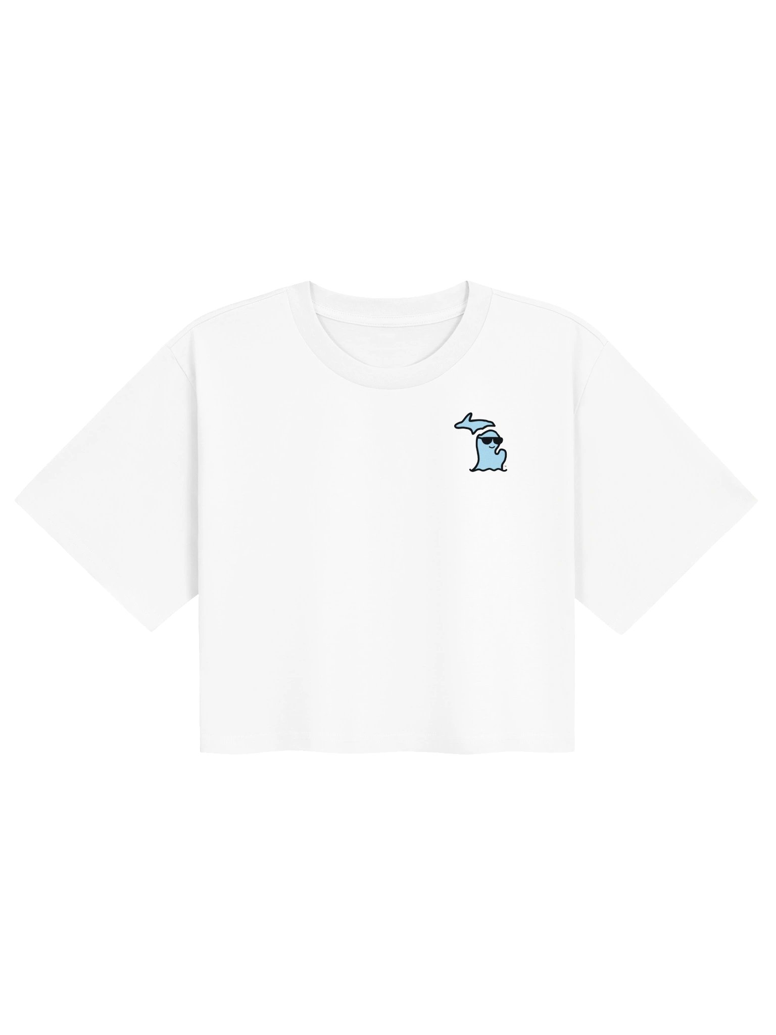 Michigan Waves Cotton Crop Tee product image (6)