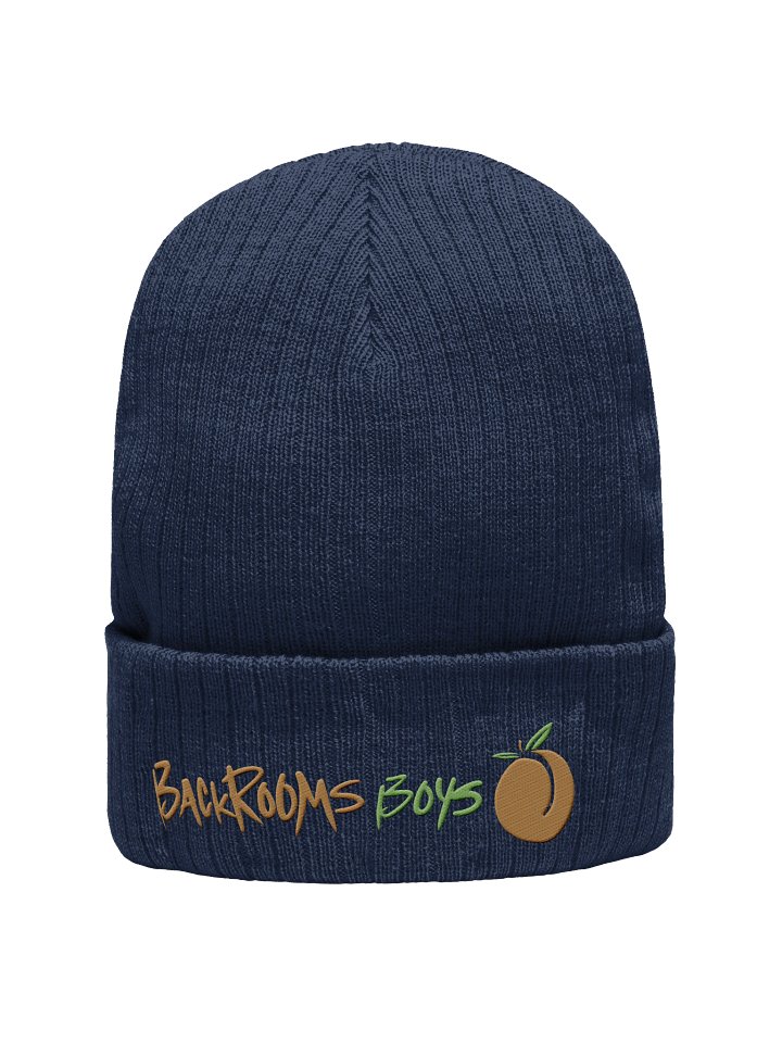 Backrooms Boys Ribbed Knit Beanie product image (1)
