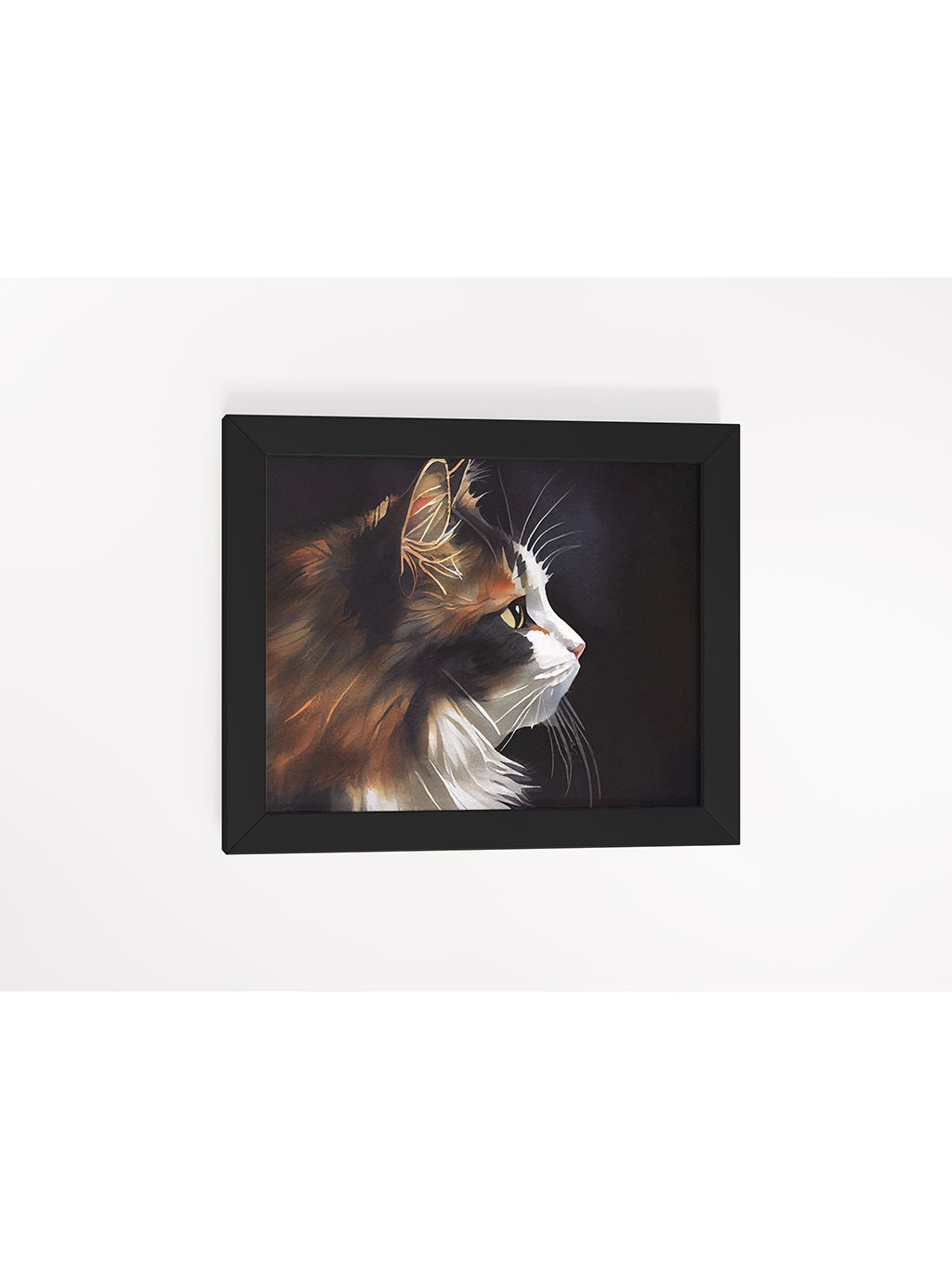 Sweet Kitty Profile - Calico Cat Studio Framed Print product image (2)