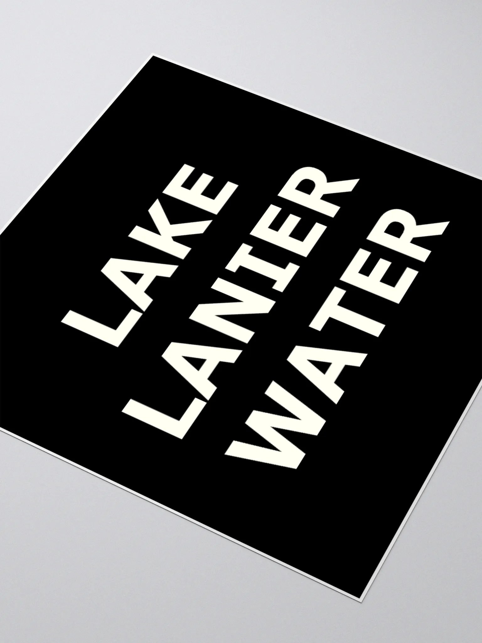 LAKE LANIER WATER STICKER product image (9)