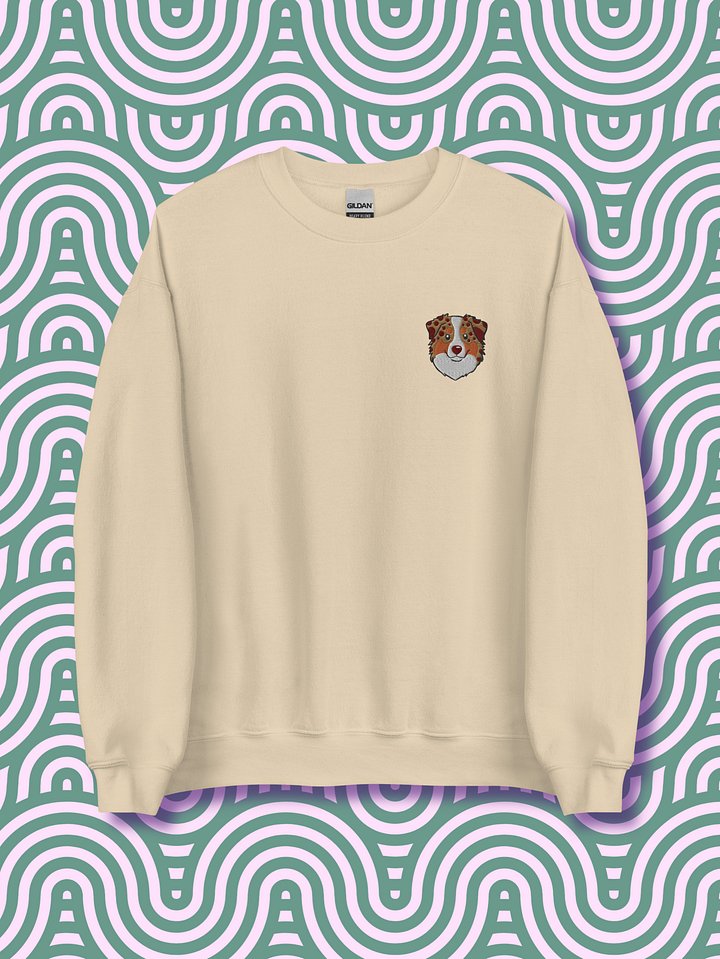 Cute Australian Shepherd Dog Crewneck product image (1)