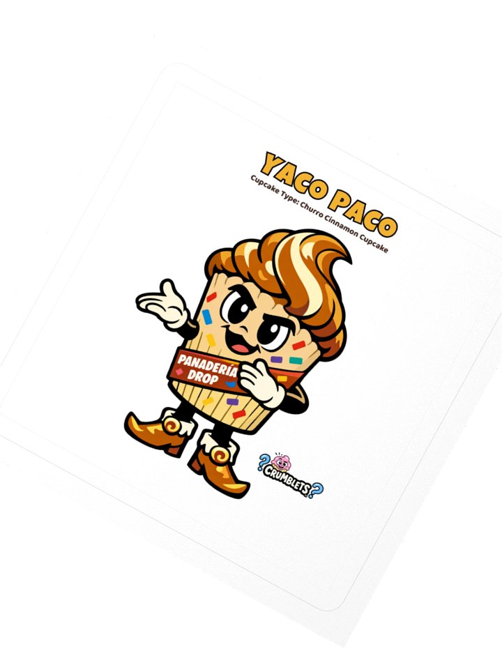 Crumblets Sticker - Yaco Paco product image (2)