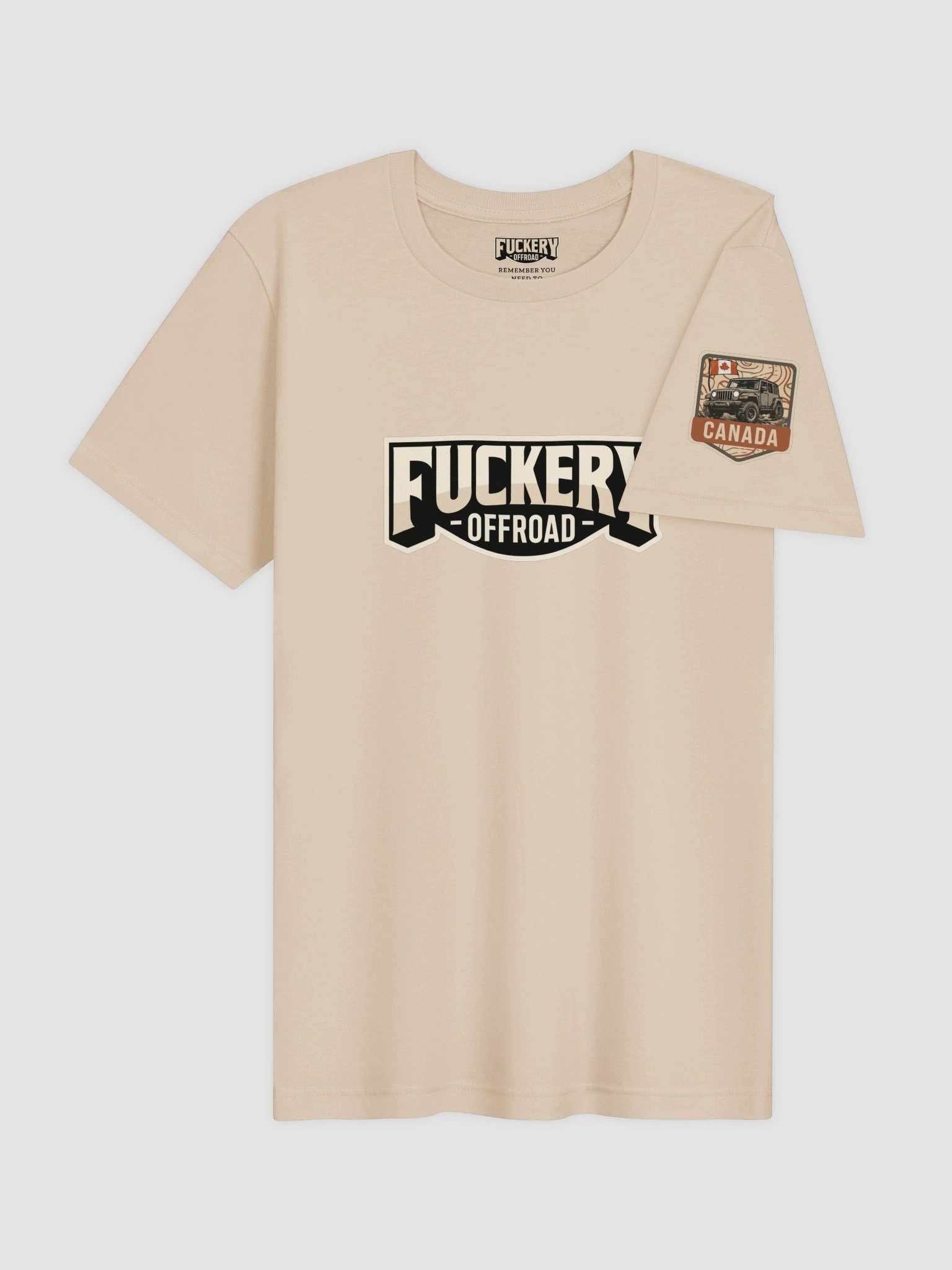 Unisex t-shirt with Fuckery Text Logo (light colours) product image (21)