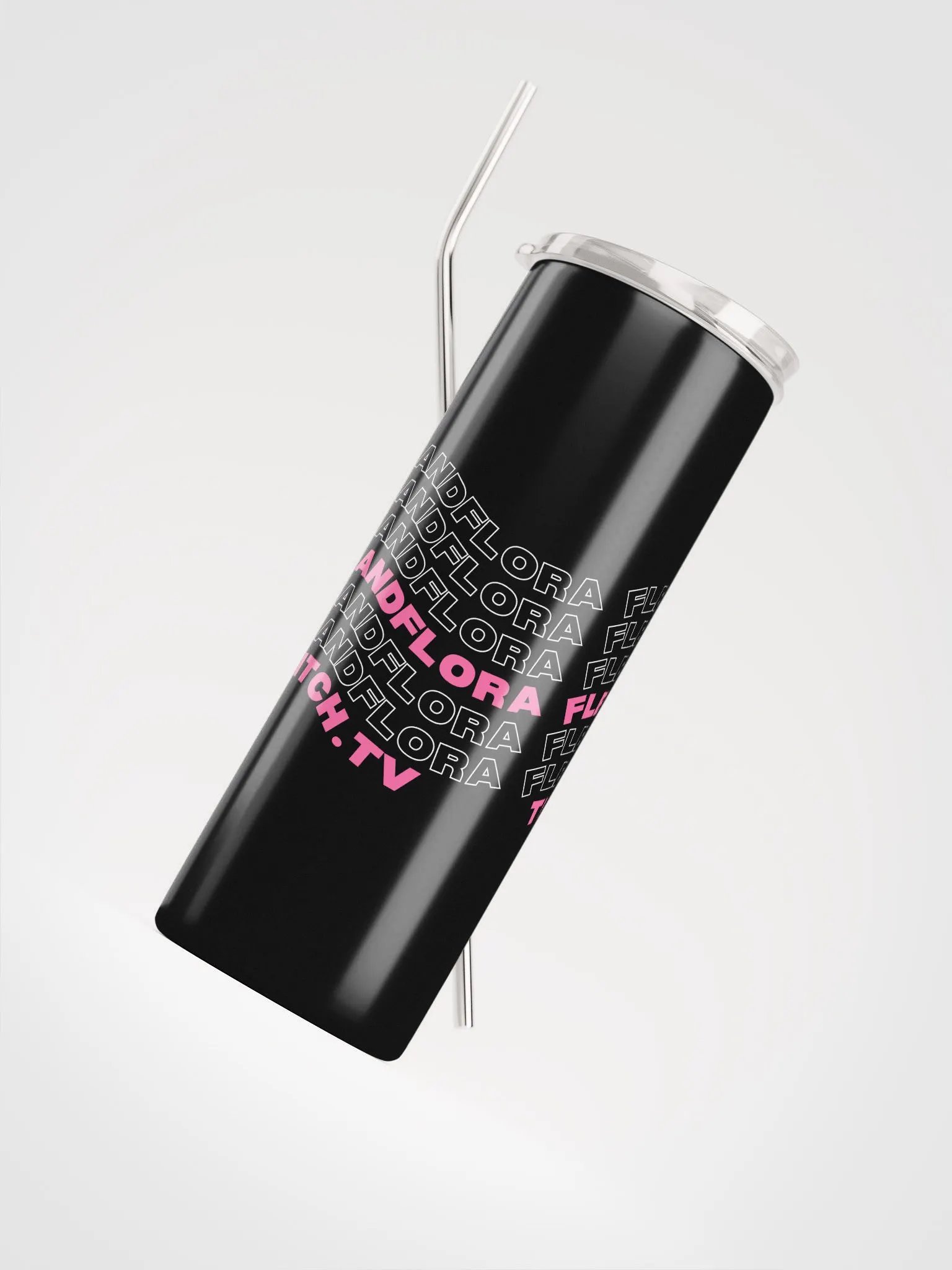 FAF Metallic Tumbler with Straw product image (3)