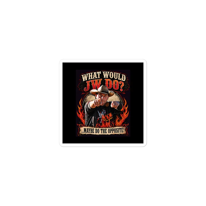 WWJWD? Sticker product image (1)