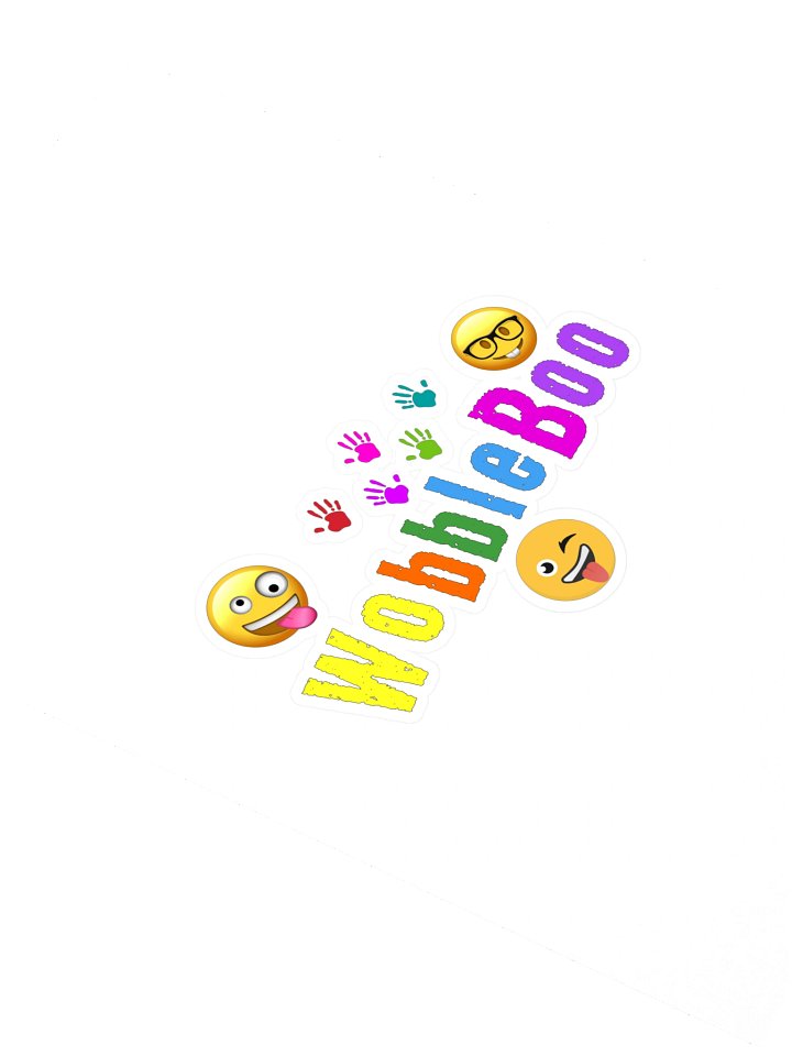 WobbleBoo Playful Sticker Sheet product image (2)