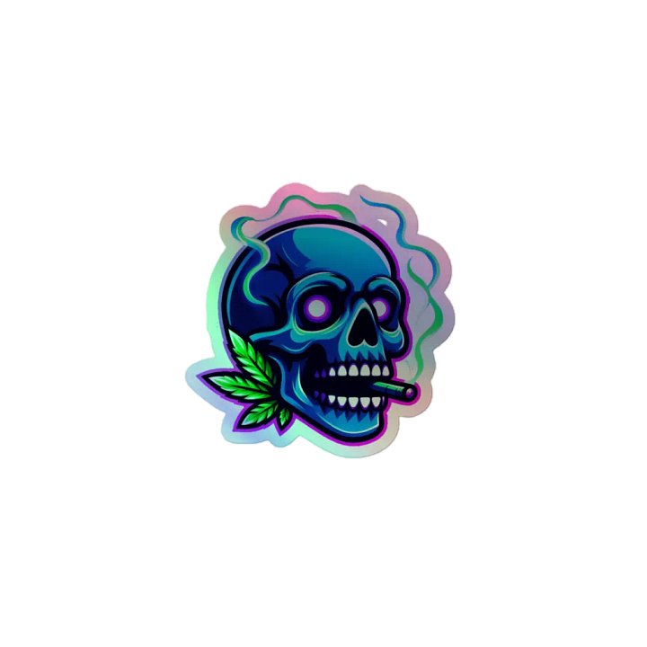 420 Skull Sticker product image (1)