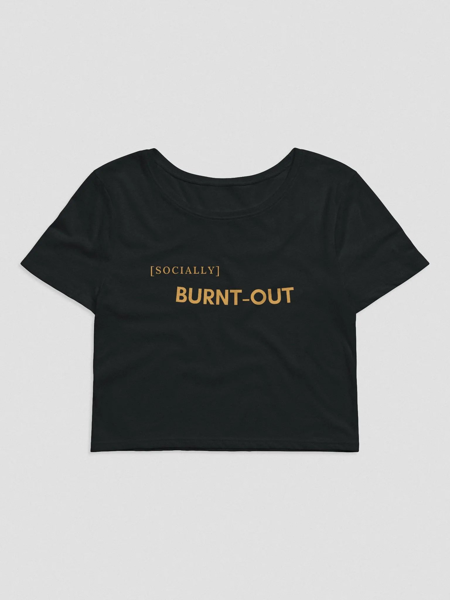 Socially Burnt-Out Cropped product image (2)