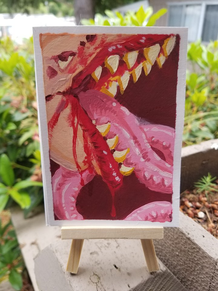ACEO OOAK - Insatiable Hunger product image (1)