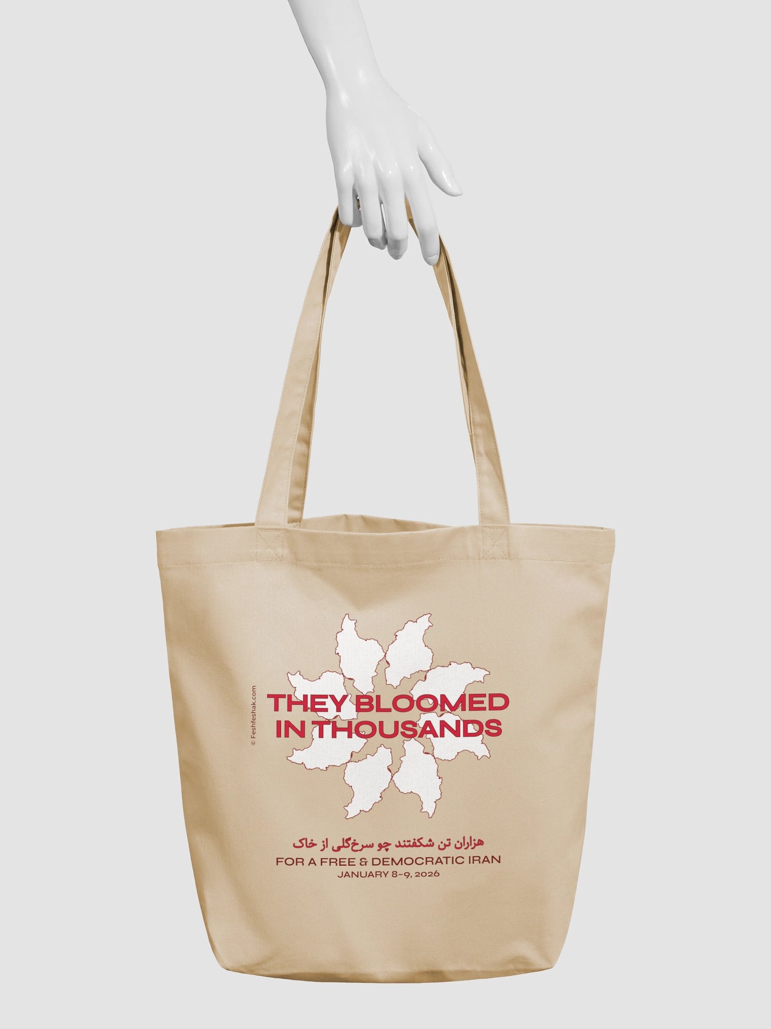 They Bloomed in Thousands Tote, Natural product image (3)