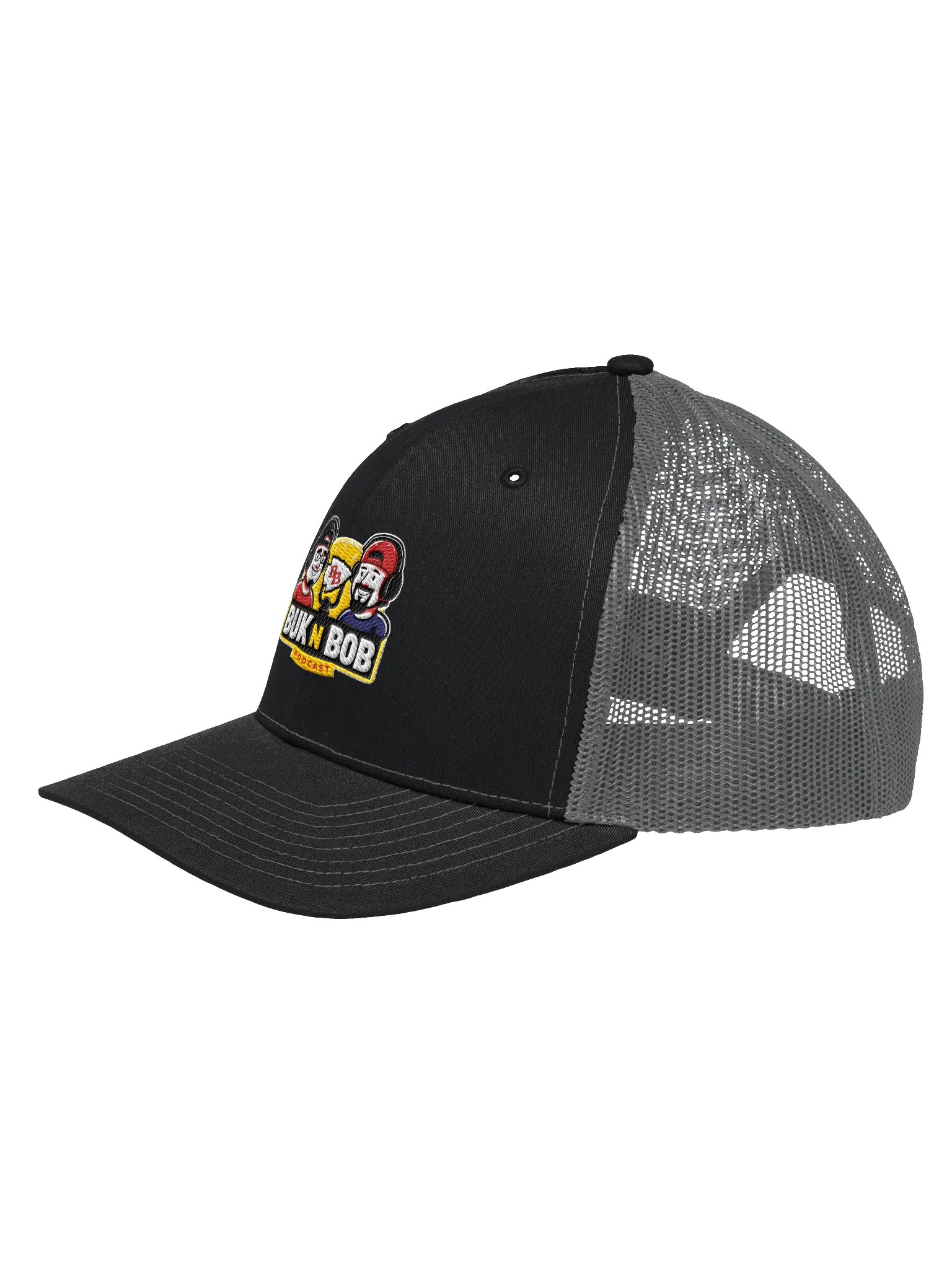 BUK N BOB Podcast Trucker Hat product image (9)