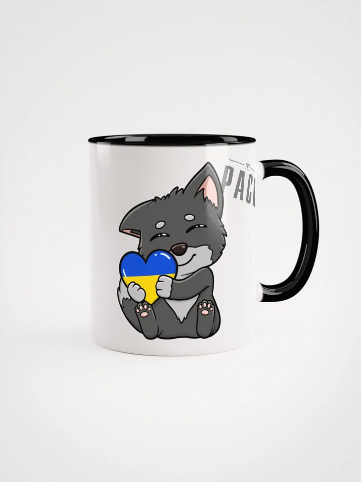 Duo Emote Mug - Love for Ukraine product image (1)