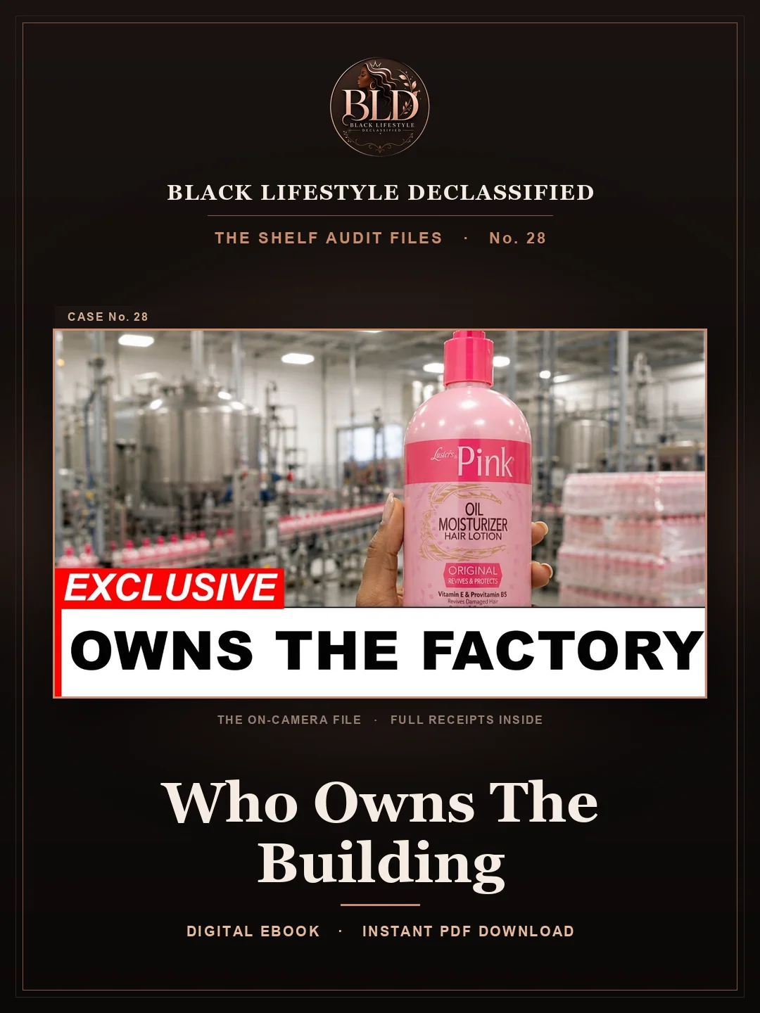 The Shelf Audit Files No. 28 — Who Owns The Building product image (1)