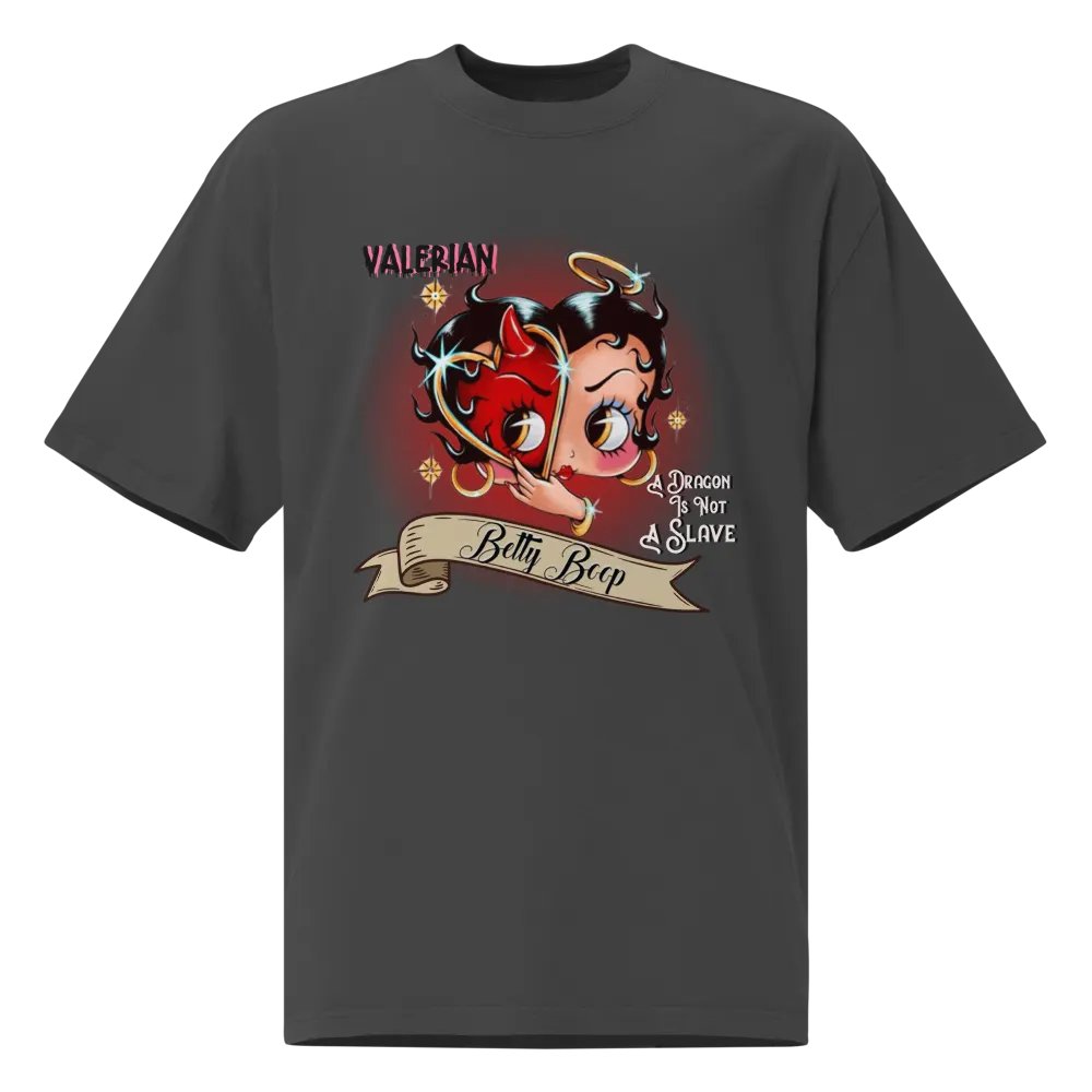 devilish love oversized tee product image (1)