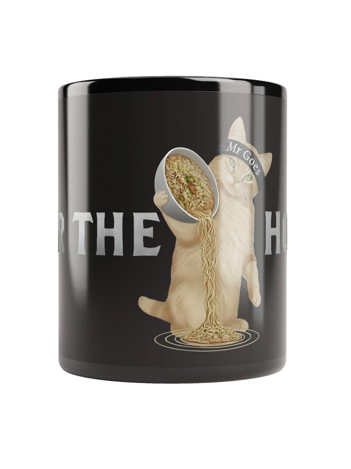 For the Homies Mr. Goes Noodles Black Glossy Mug product image (2)