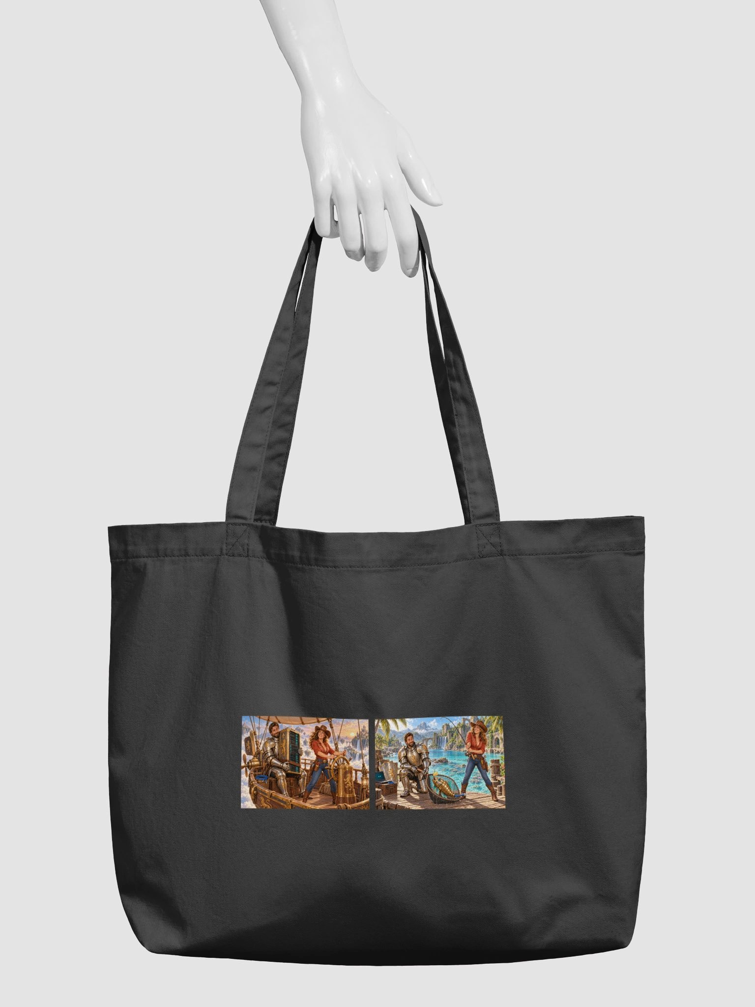 PATB The IT-Duo Sky and Sea Cotton Tote product image (3)
