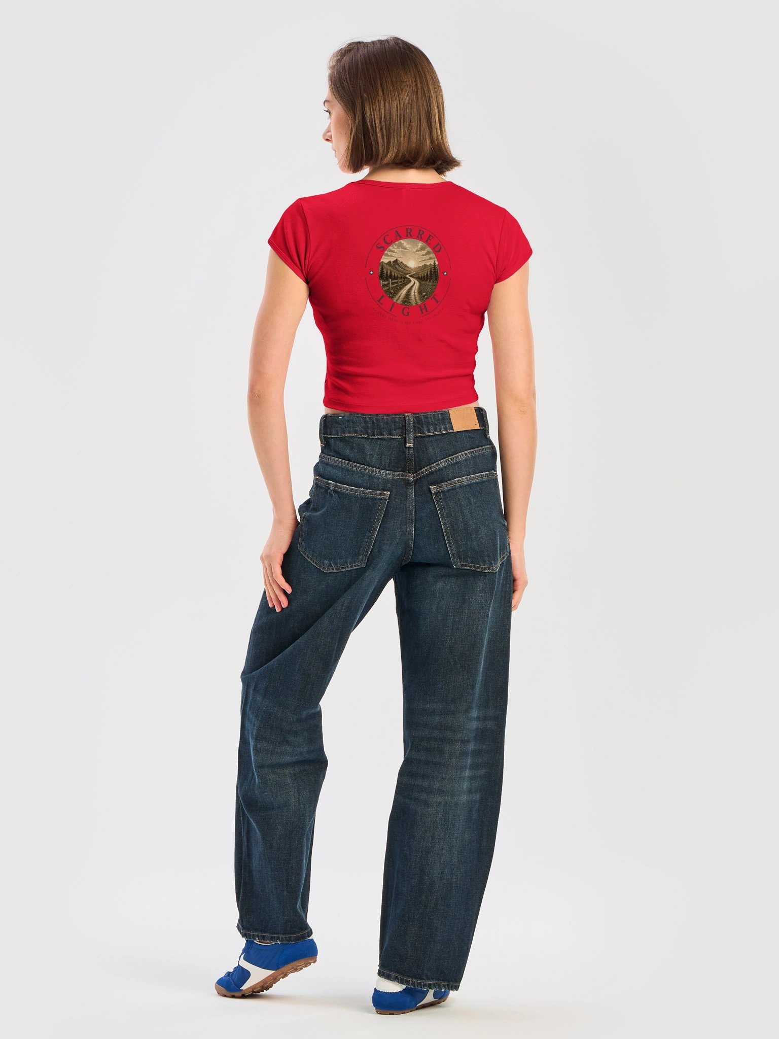 The Scarred Light LA Apparel Baby Tee product image (16)