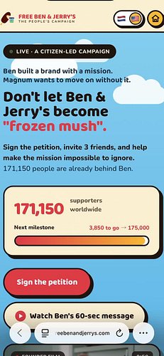 Don't let Ben & Jerry's become 