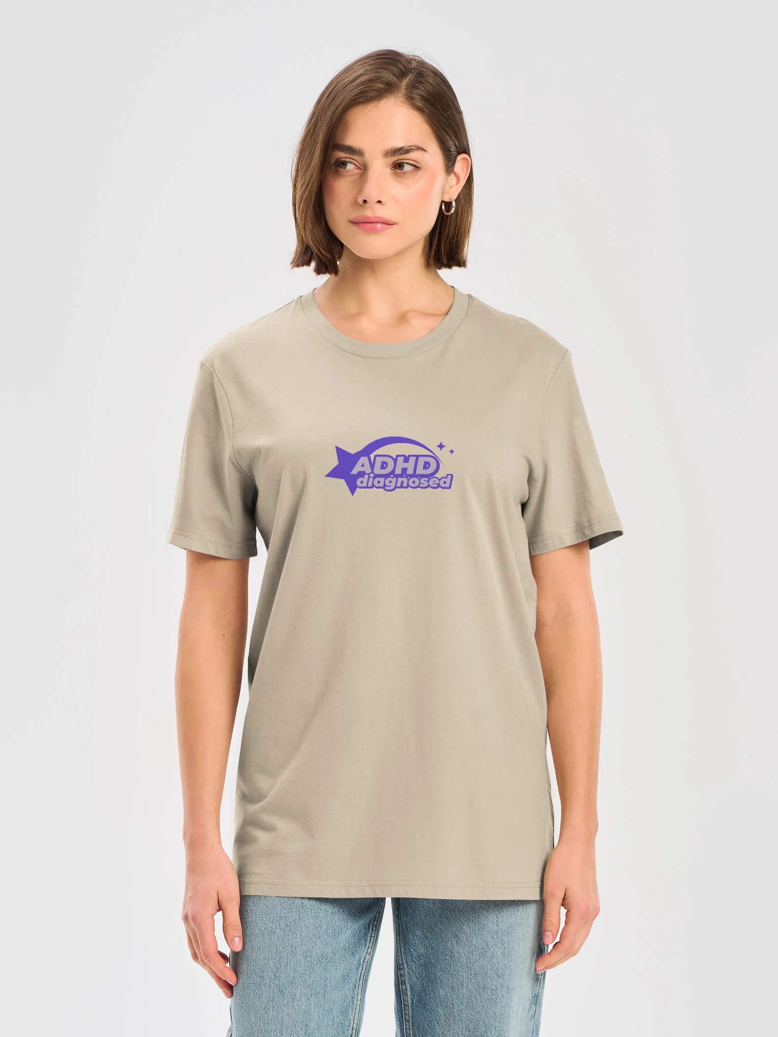 DIAGNOSED ADHD (organic, unisex) product image (47)