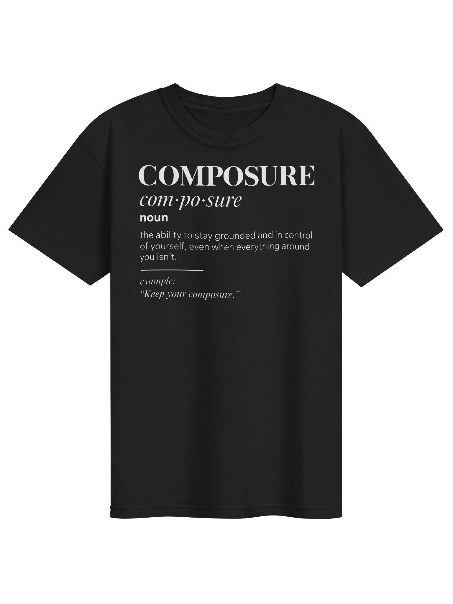 KYC “Composure” Tee product image (1)