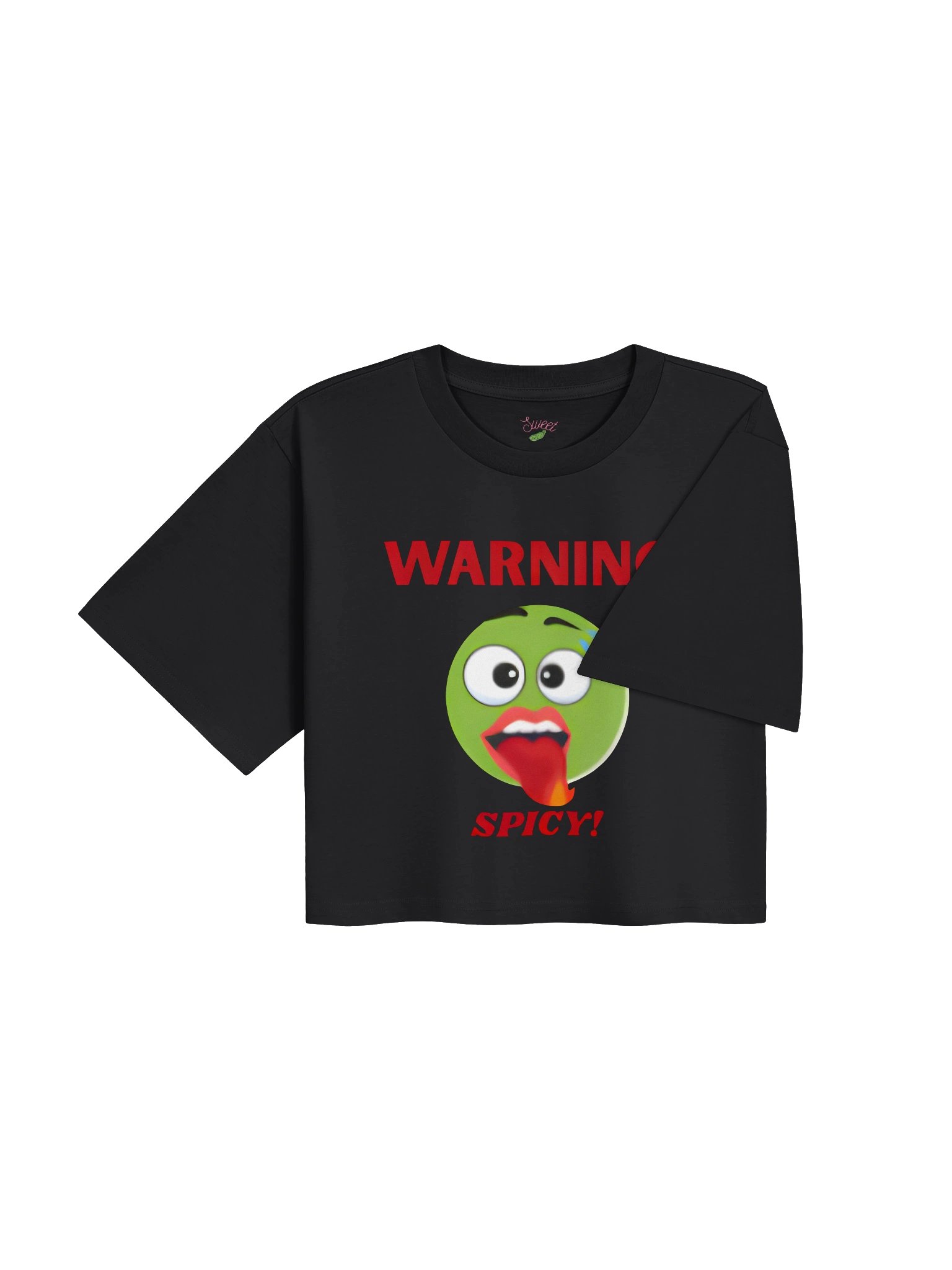 Warning: Spicy Crop Tee product image (16)