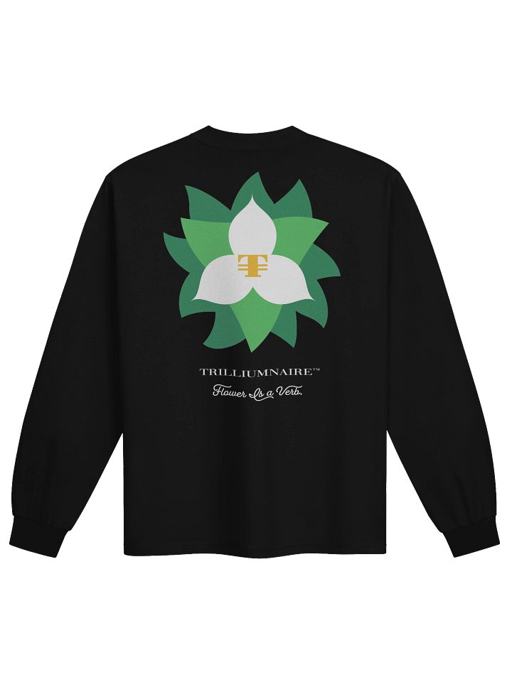 Trilliumnaire™ Ultra Heavy Cotton Long Sleeve T-shirt product image (1)