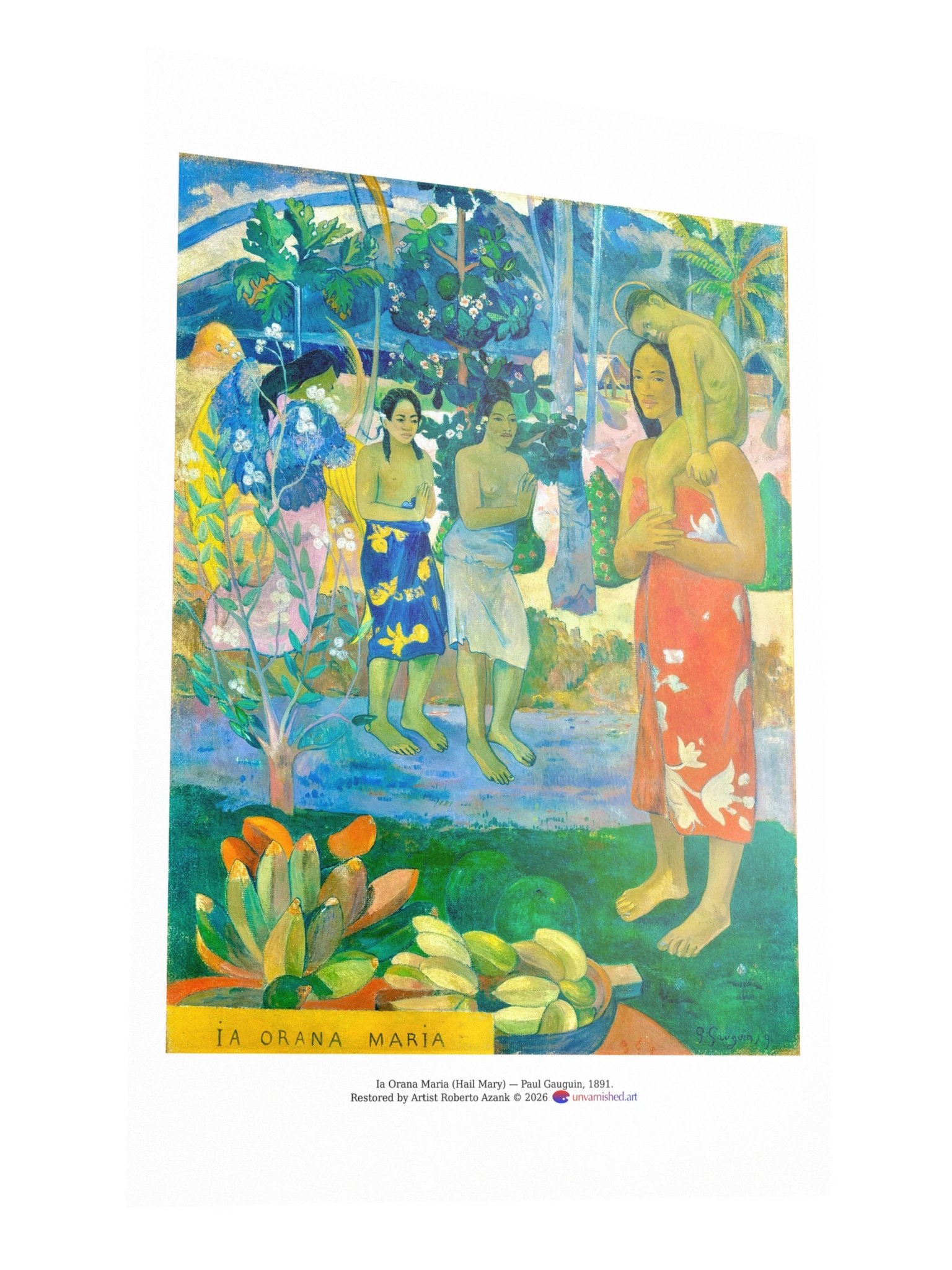 Ia Orana Maria (Hail Mary) — XLarge Poster product image (3)
