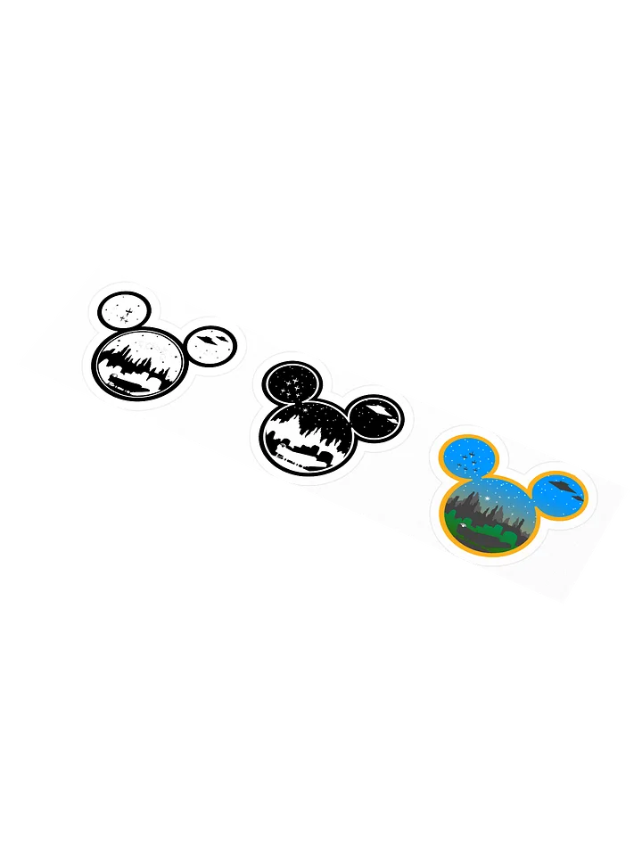 Set of 3 GE Explorers Logos Stickers product image (1)