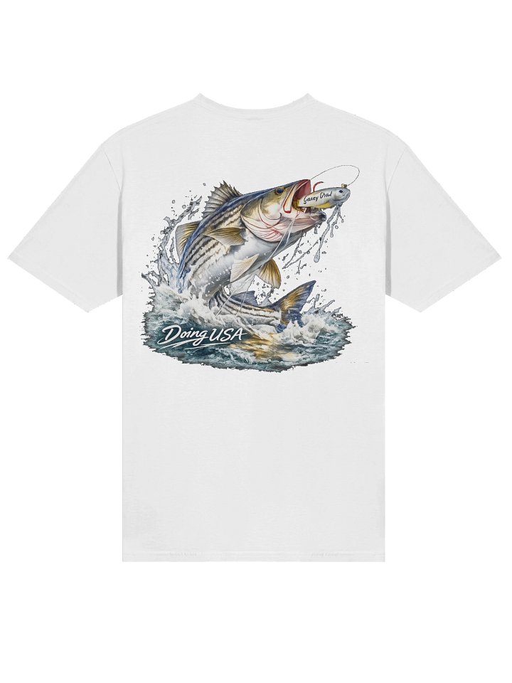 Doing USA Striper Smash Tee – Lake Texoma Edition - Back Design product image (114)