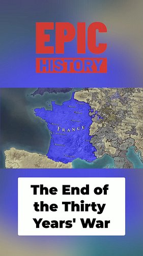The End of the Thirty Years’ War: after 30 years of massacres, peace finally becomes law in Westphalia.
No single victory end...