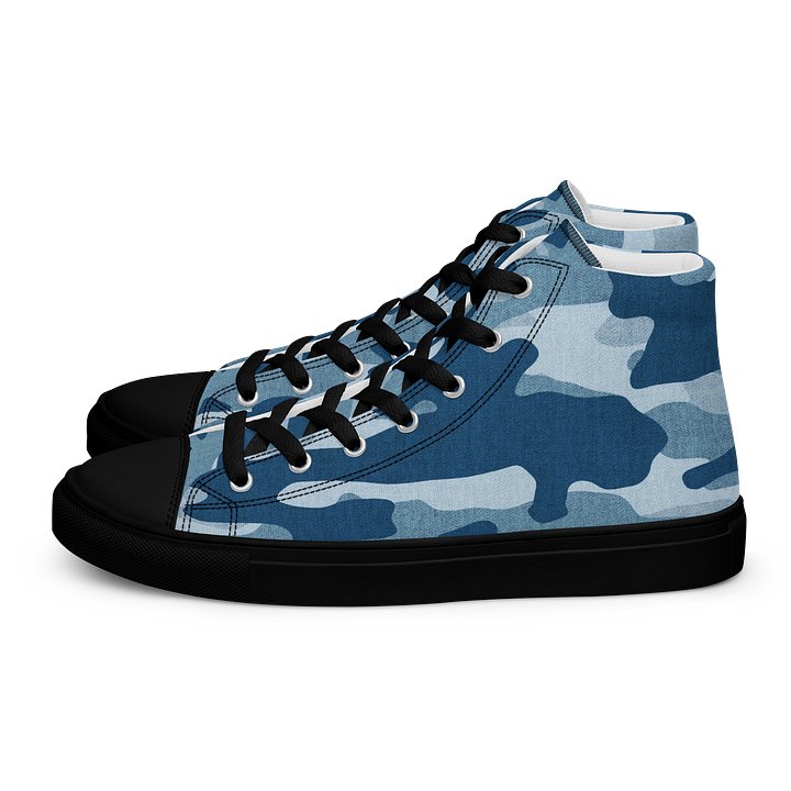 Blue Camo High Tops product image (1)