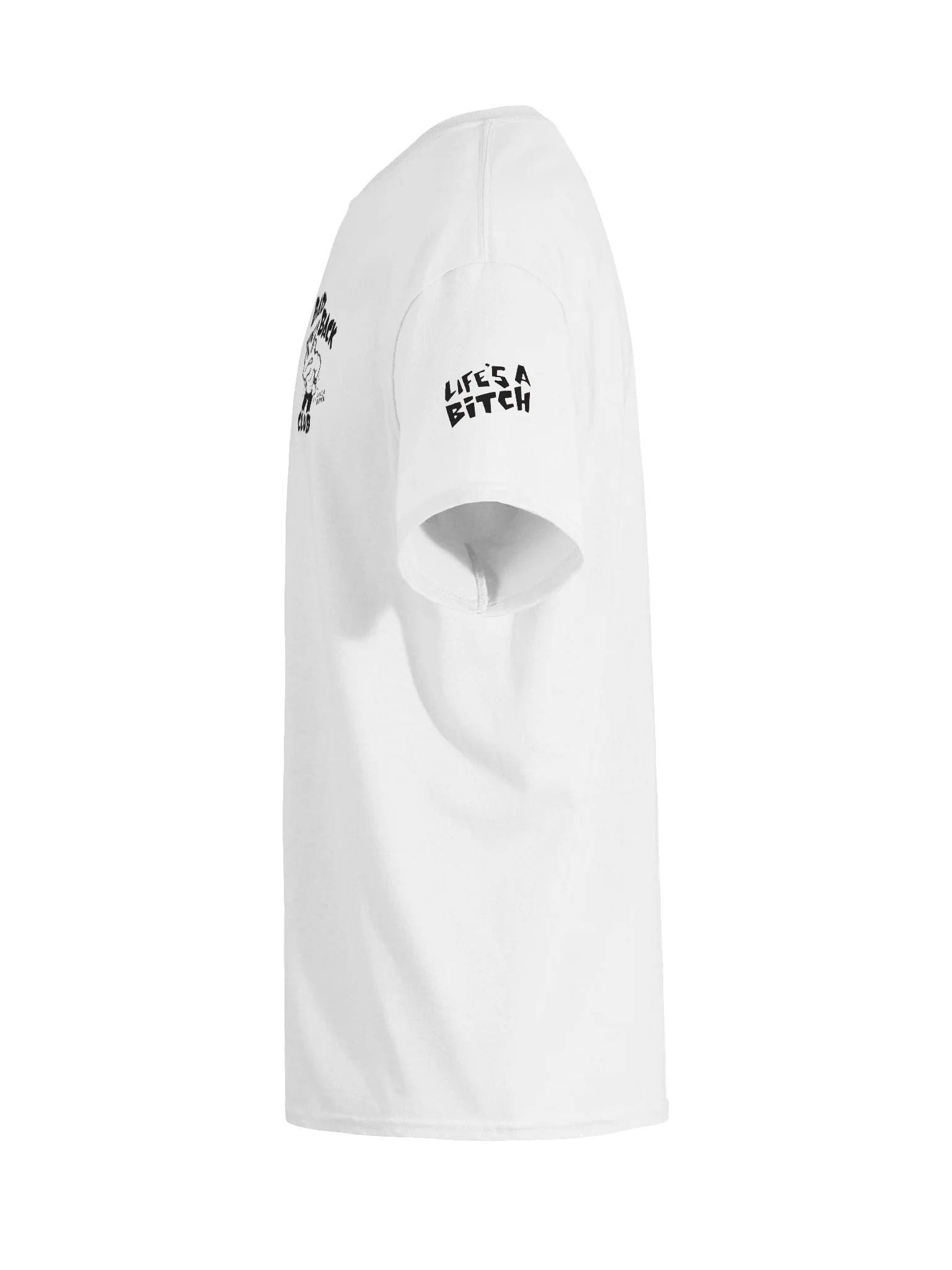 Bad Back Club Small Logo - White T Shirt product image (11)