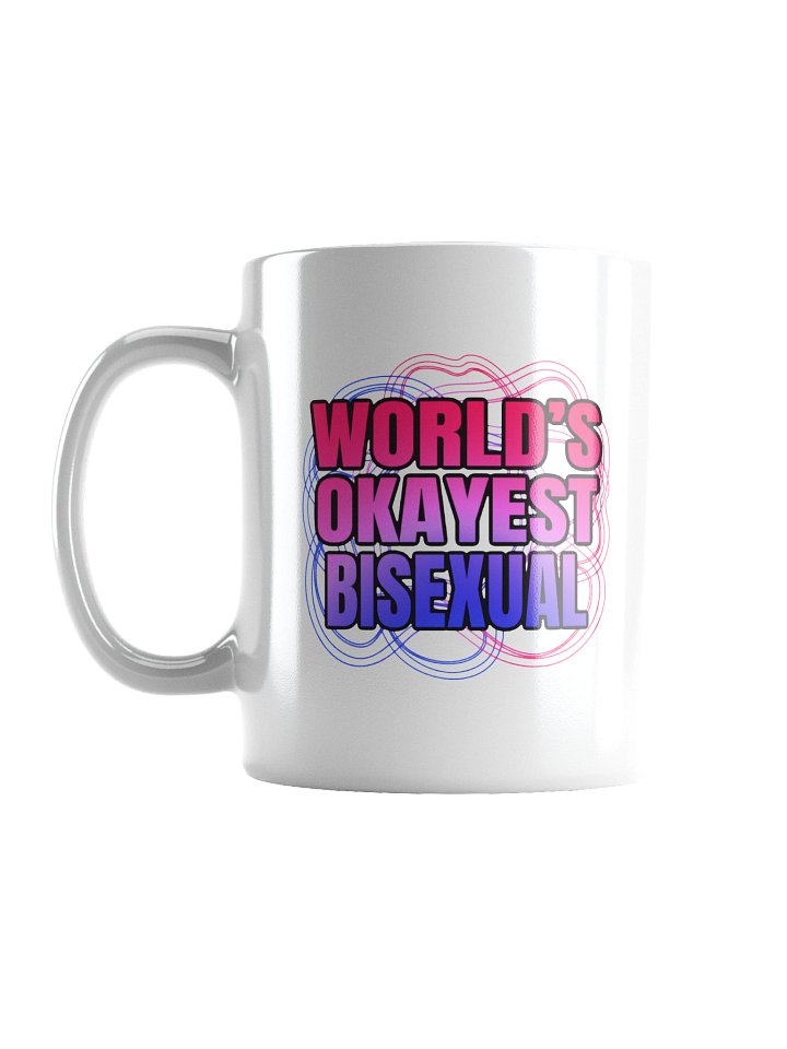 World's Okayest Bisexual Mug product image (1)