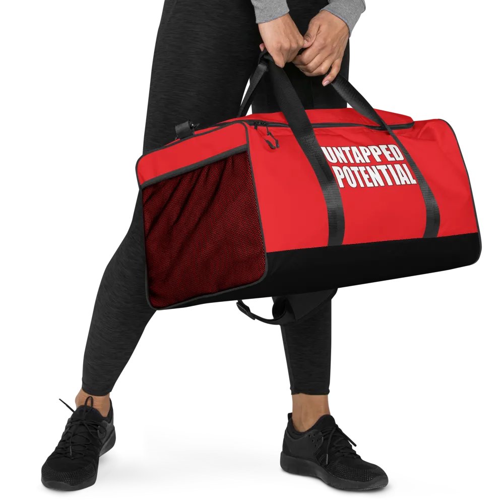 Untapped Potential Red Duffle Bag product image (5)