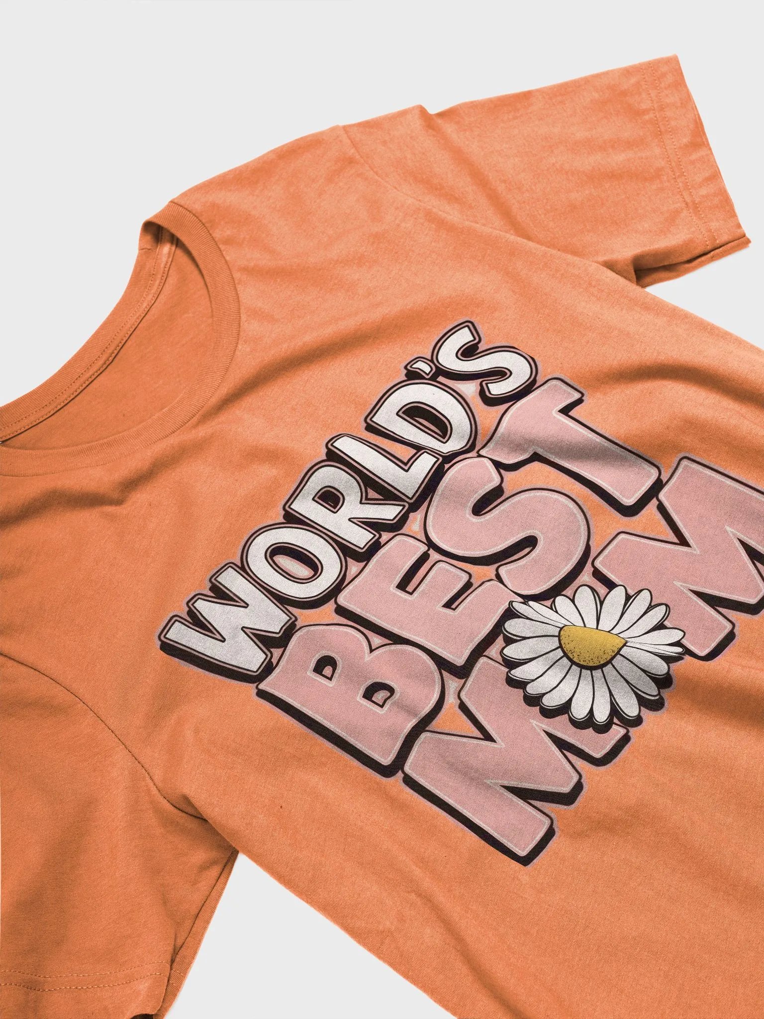 World's Best Mom T-Shirt - Vibrant Floral Design product image (30)