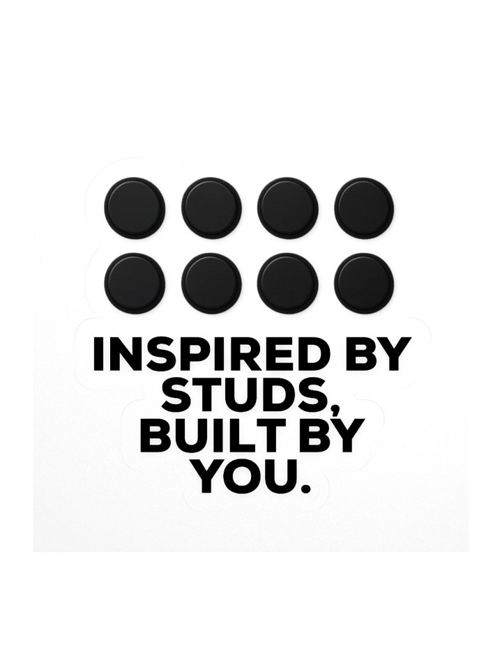 Inspired by Studs Sticker product image (2)