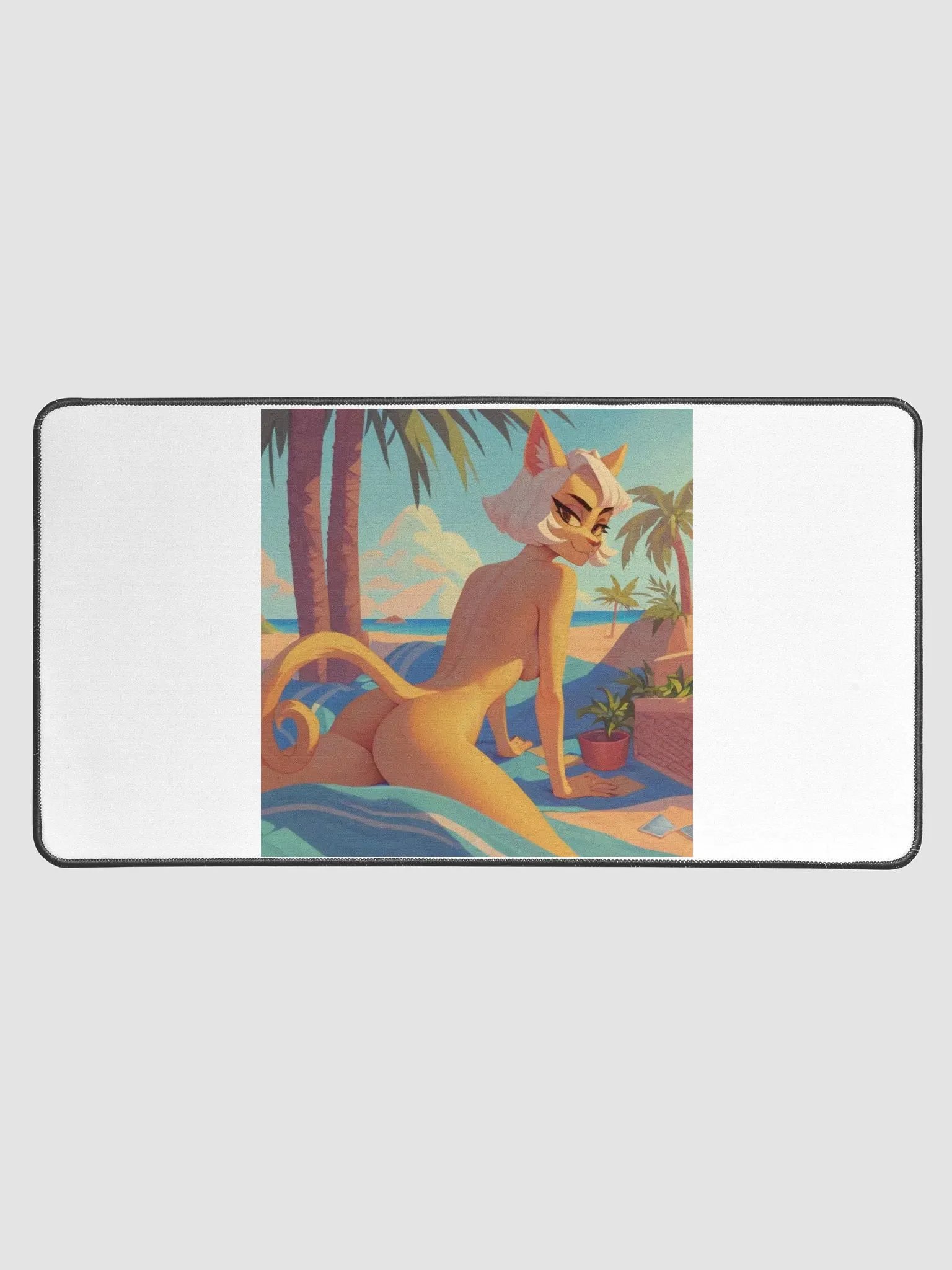 Cleo the Catillac Cat - Desk Mat product image (1)