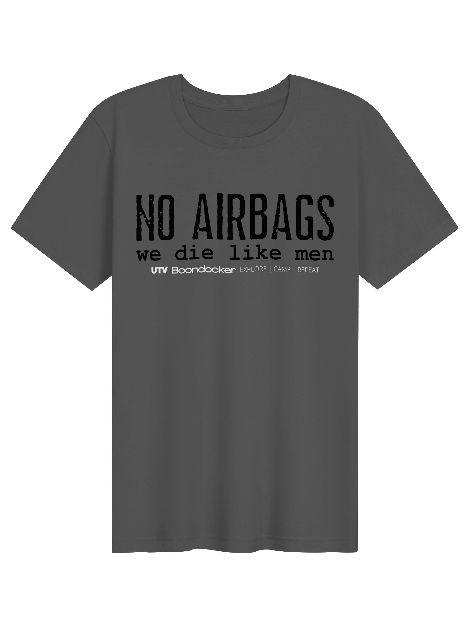 No Air Bags Print on Bella Canvas Tee product image (4)