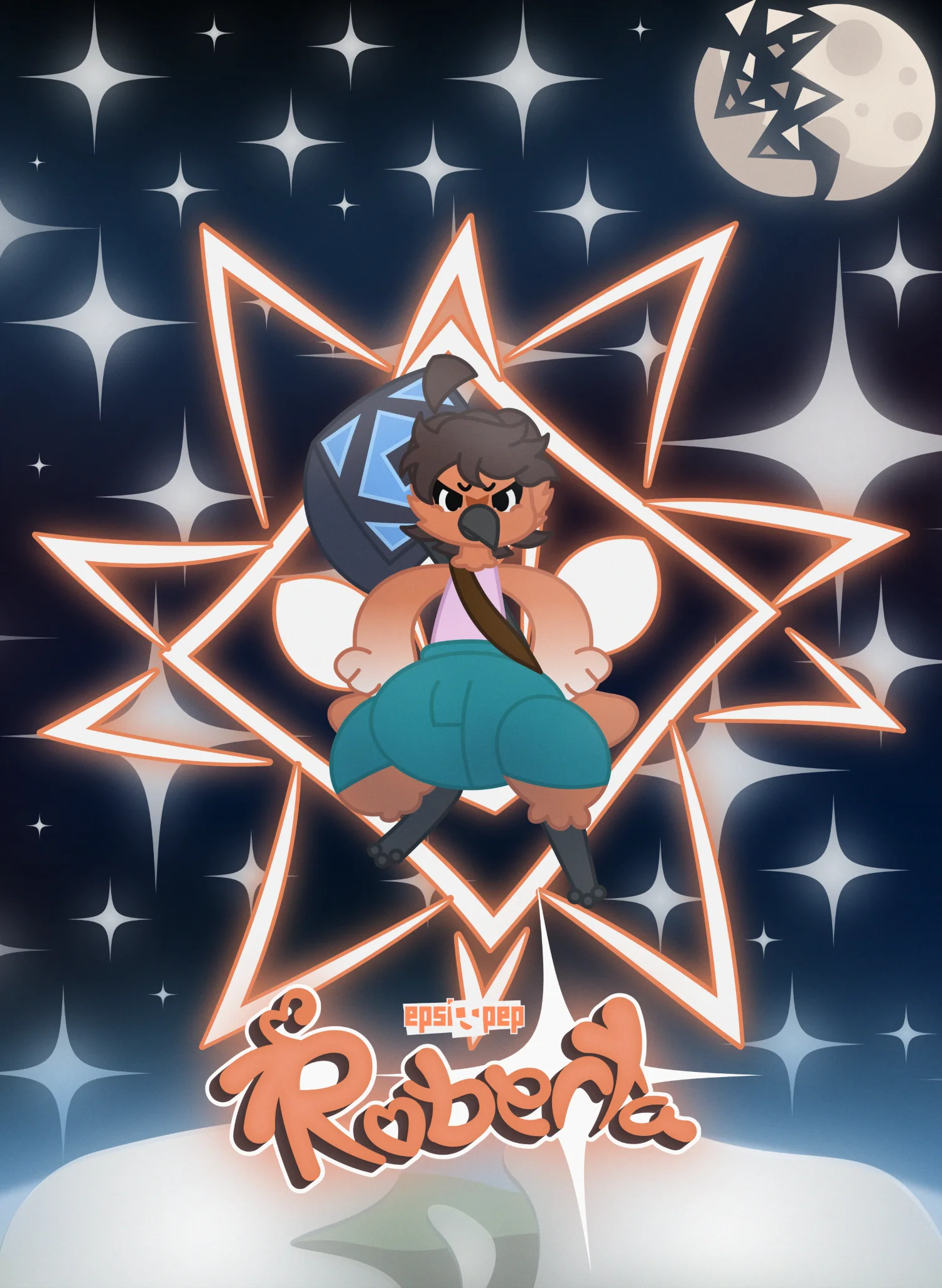 EpsiPep's Roberta The Kakapo Poster product image (1)
