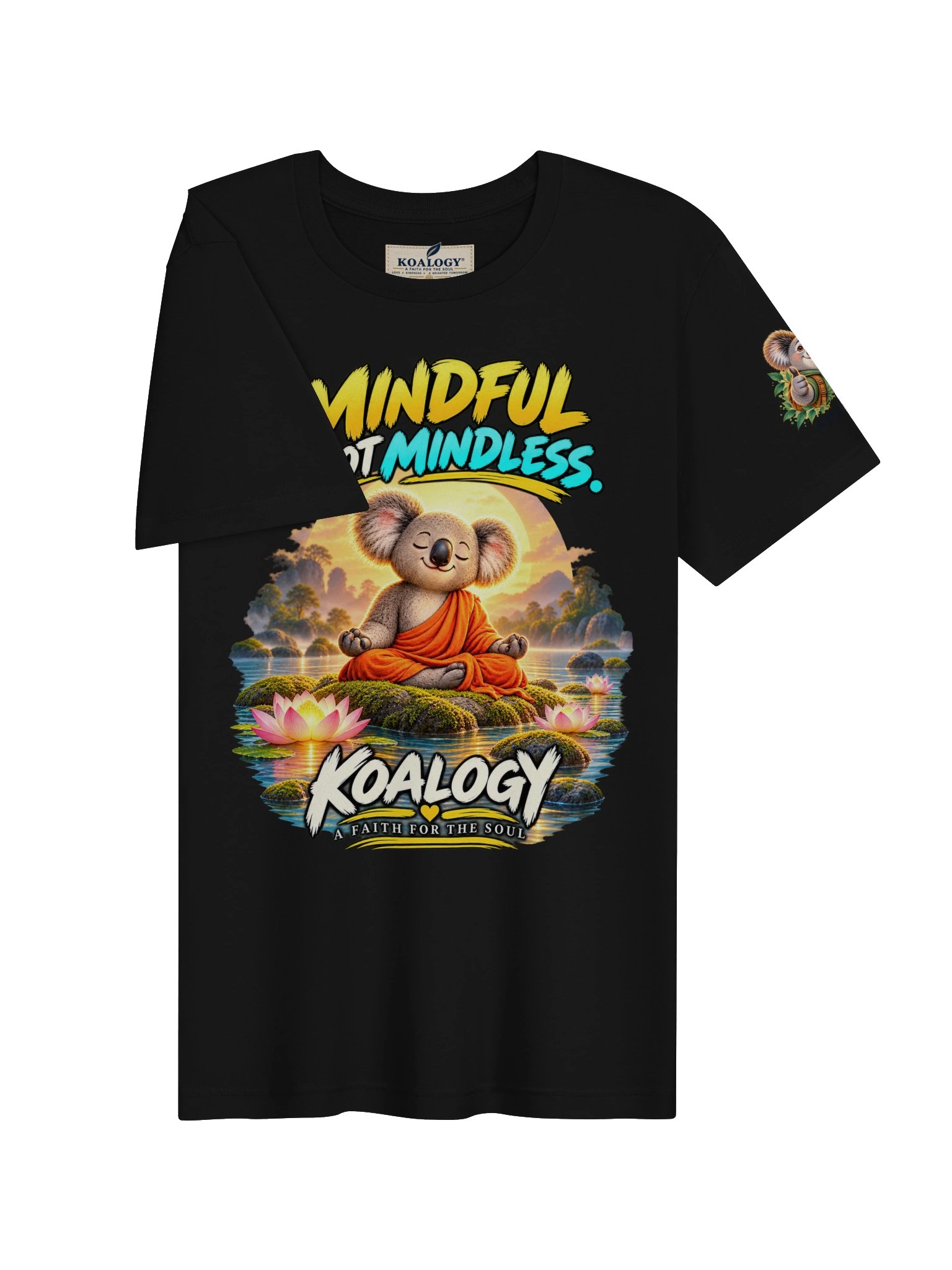 Koalogy “Mindful, Not Mindless” Statement Tee product image (3)