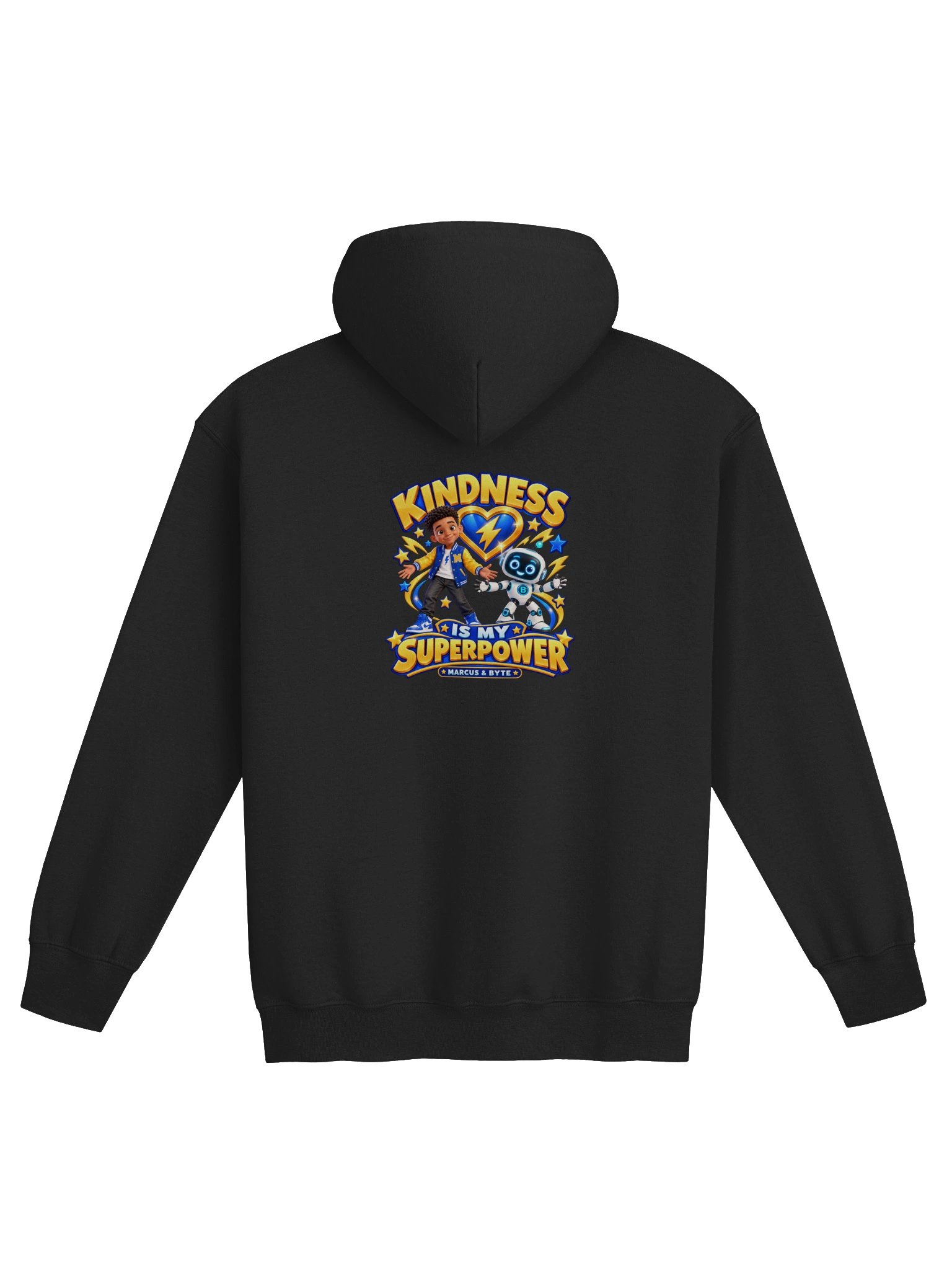 Kindness Is My Superpower Adult Unisex Zip-Up Hoodie | Marcus & Byte product image (18)