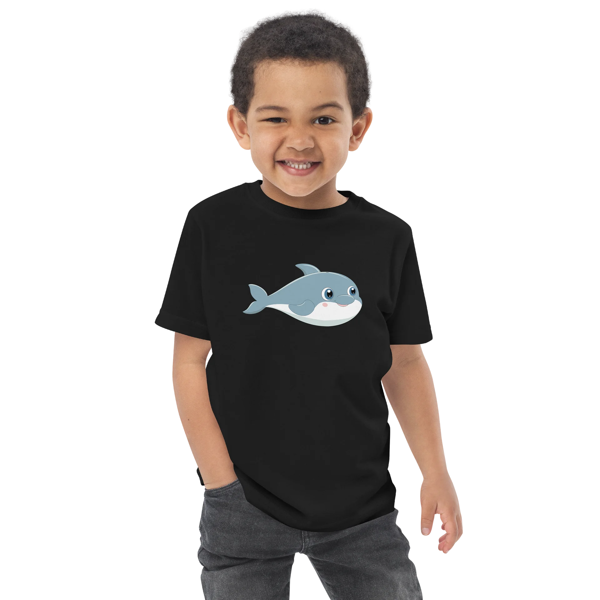 Sea Friends Dolphin Toddler T-Shirt product image (8)