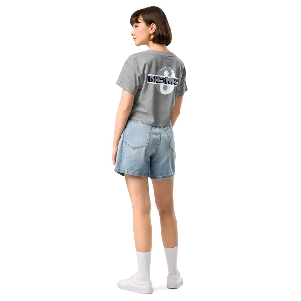 Breathe Fleece Crop Top | Cozy, Stylish, and Mindful Fashion product image (3)