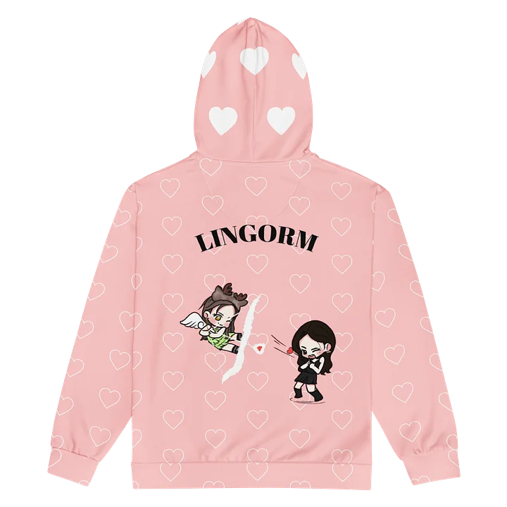 LingOrm Cupid Unisex Zip Hoodie product image (2)