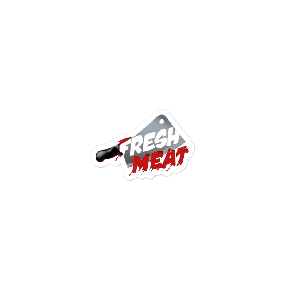Fresh Meat Cleaver Kiss Cut Sticker product image (1)
