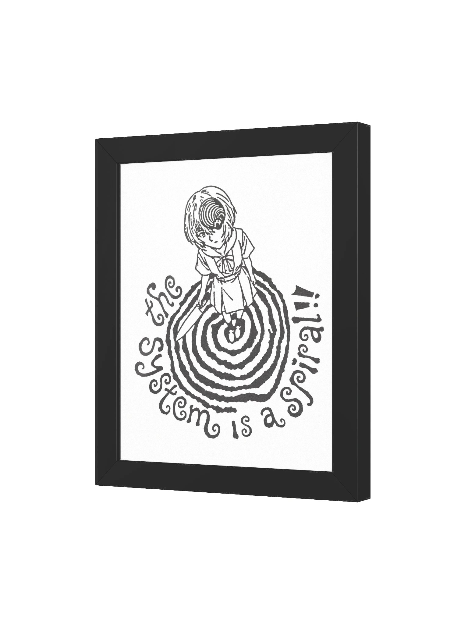 SPIRAL ! Framed Print. product image (3)