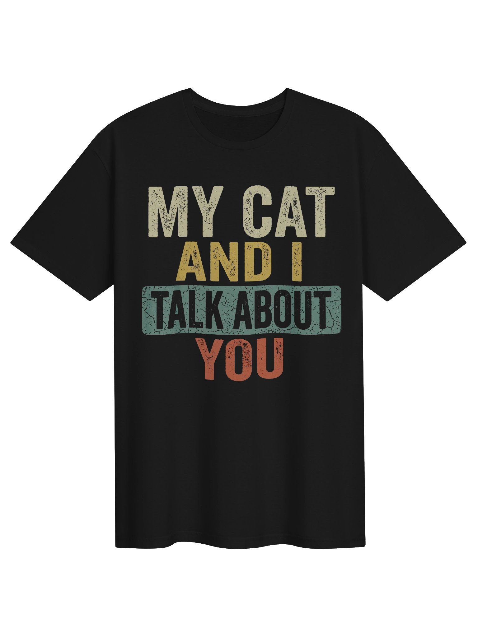 Funny Talking Cat T-Shirt product image (2)
